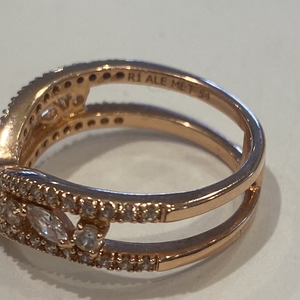 Pandora Rose Sparkling Marqui Ring size 54 - Picture 2 of 4